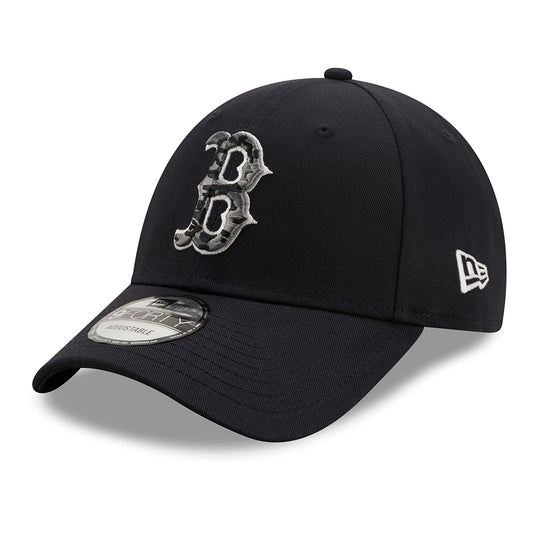 Casquette 9FORTY MLB Camo Infill Boston Red Sox bleu nuit-camouflage NEW ERA