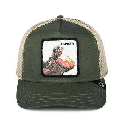 Casquette Trucker Hippo Hooray olive GOORIN