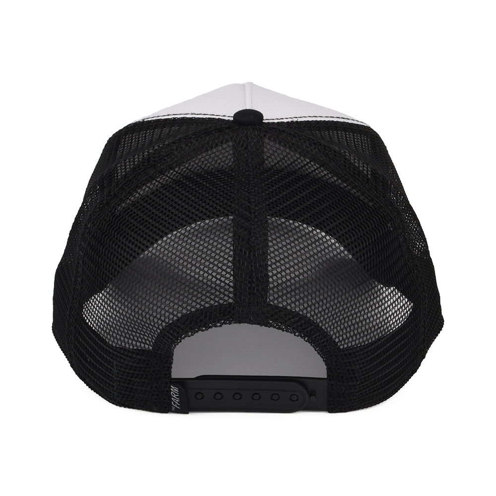 Casquette Trucker Alpha Dog noir-blanc GOORIN