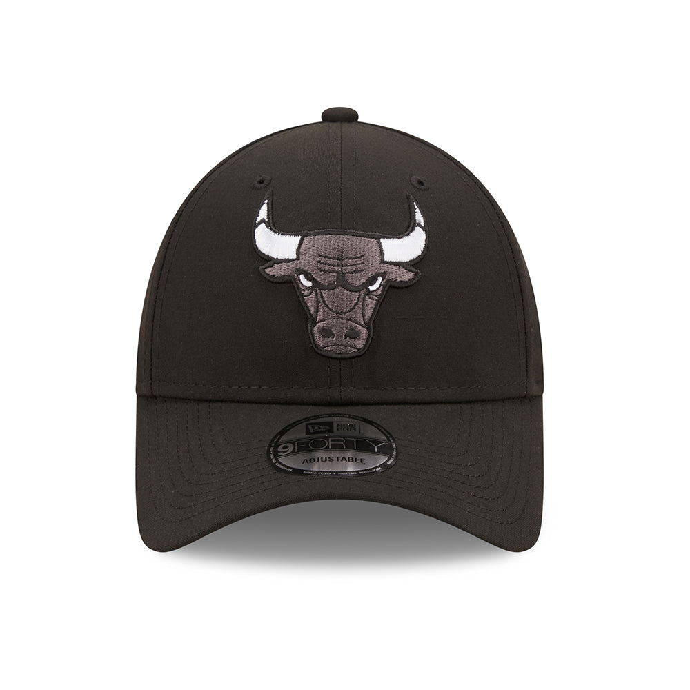 Casquette 9FORTY NBA Monochrome Chicago Bulls noir NEW ERA