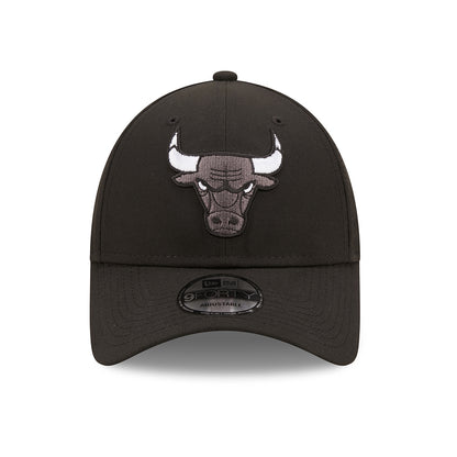 Casquette 9FORTY NBA Monochrome Chicago Bulls noir NEW ERA
