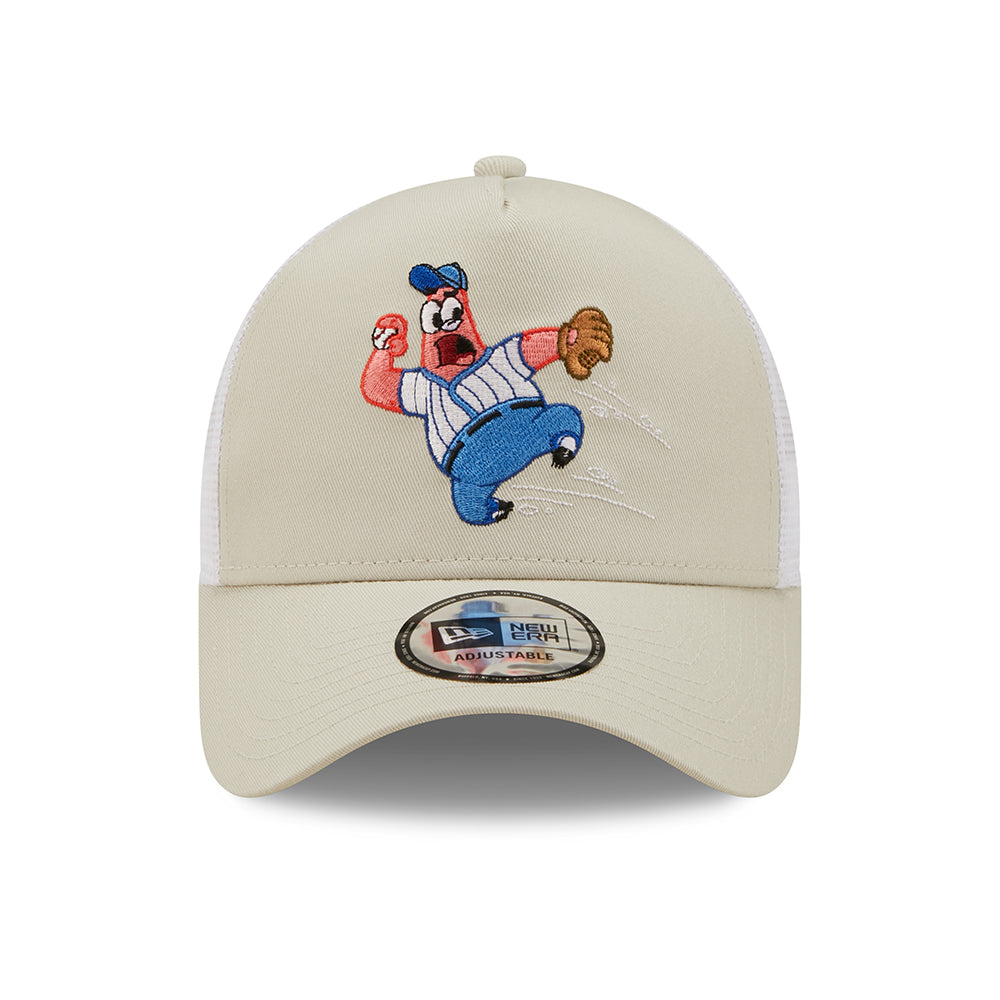 Casquette Trucker Sporty Sponge A-Frame Patrick Étoile pierre NEW ERA