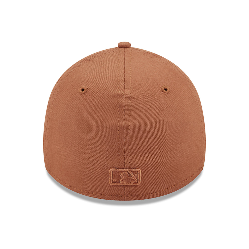 Casquette 39THIRTY MLB League Essential New York Yankees toffee-bleu marine NEW ERA