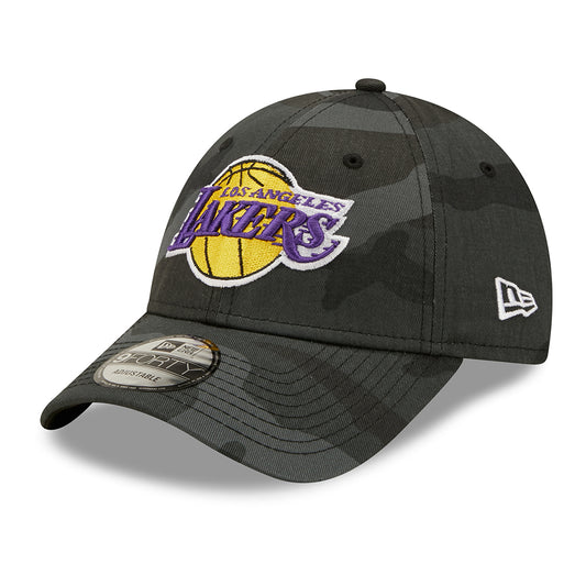 Casquette 9FORTY NBA Camo L.A. Lakers gris-camouflage NEW ERA