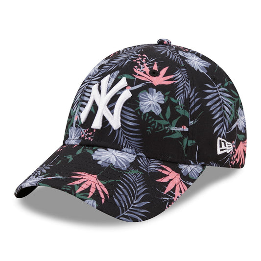 Casquette Femme 9FORTY MLB Floral New York Yankees noir-blanc NEW ERA