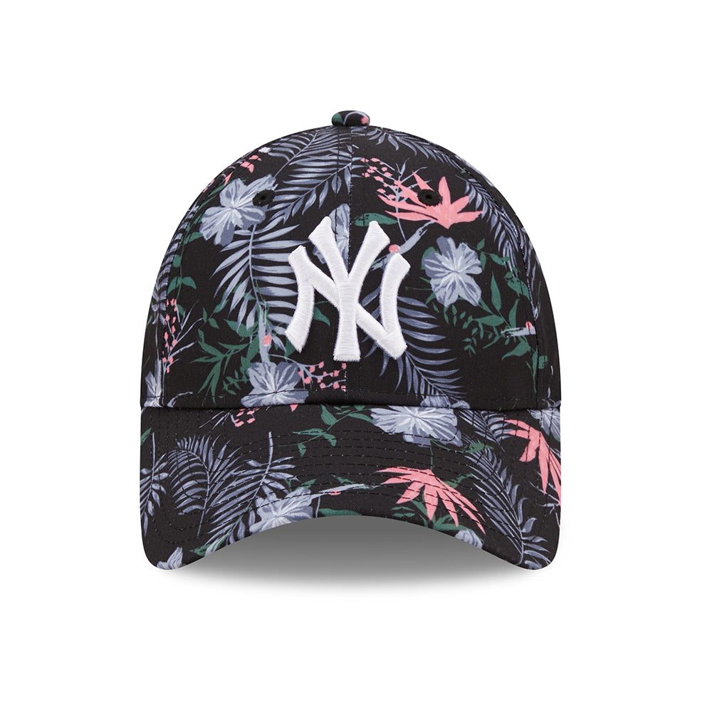 Casquette Femme 9FORTY MLB Floral New York Yankees noir-blanc NEW ERA