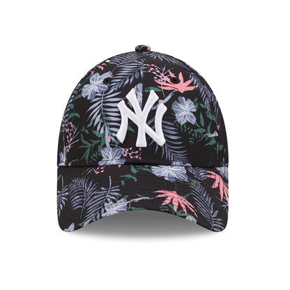 Casquette Femme 9FORTY MLB Floral New York Yankees noir-blanc NEW ERA