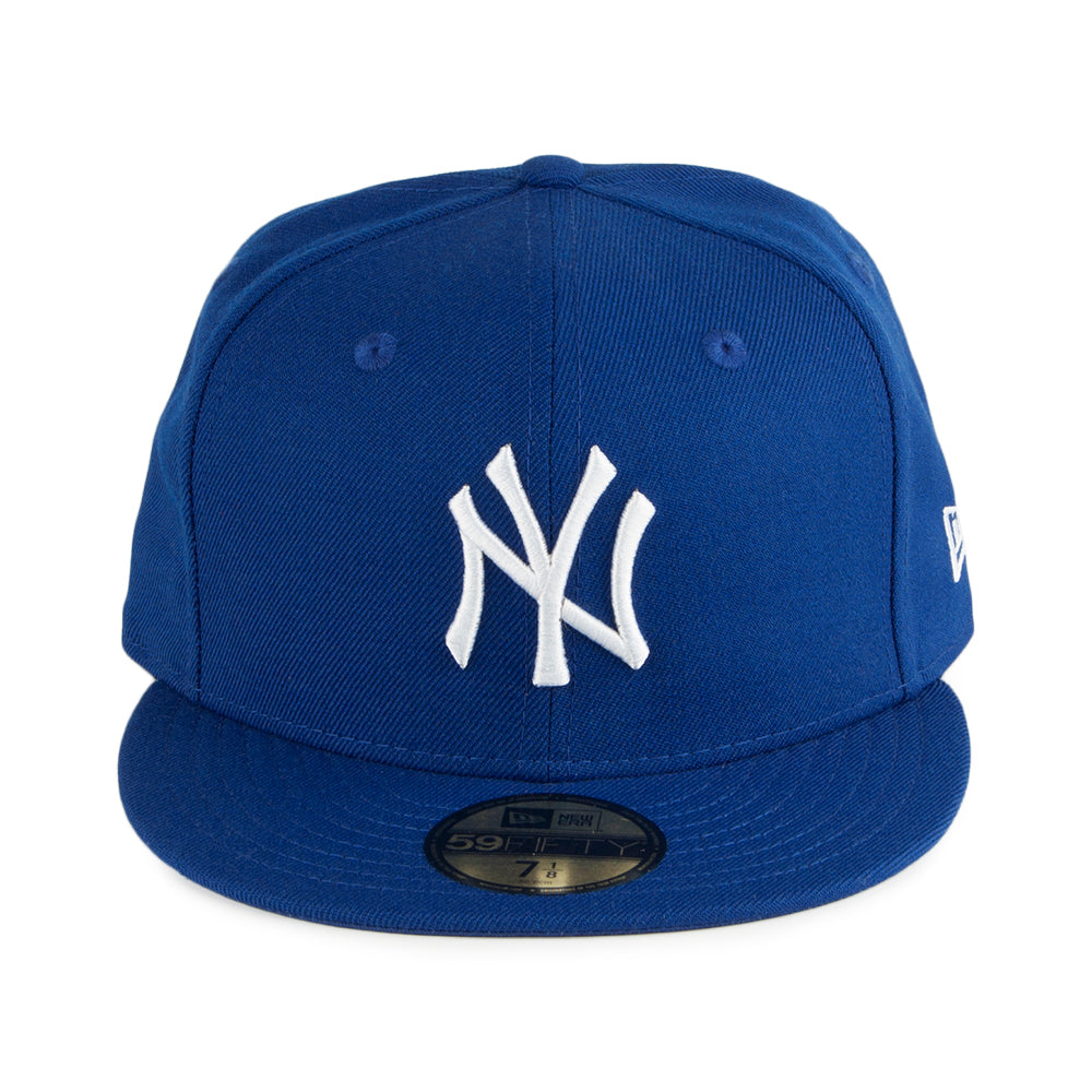 Casquette 59FIFTY MLB League Basic New York Yankees bleu roi NEW ERA