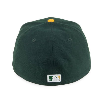 Casquette 59FIFTY MLB On Field AC Perf Oakland Athletics vert-jaune NEW ERA