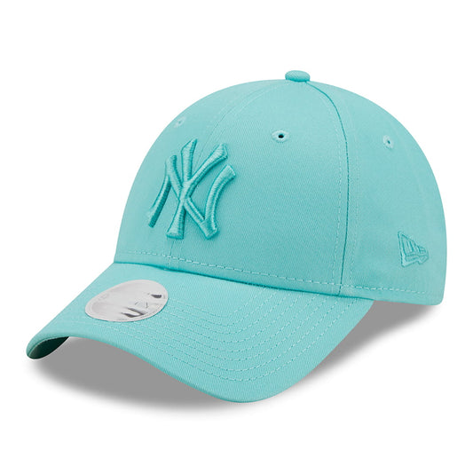 Casquette Femme 9FORTY MLB Tonal New York Yankees bleu clair NEW ERA