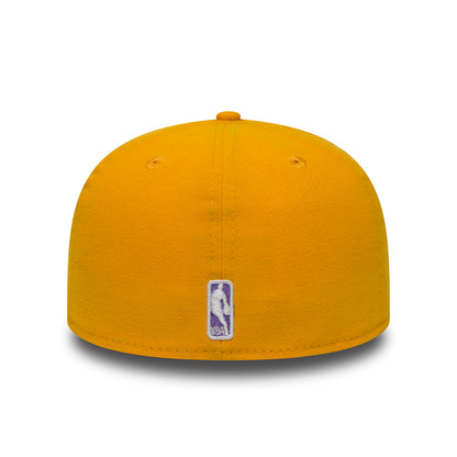 Casquette 59FIFTY NBA Essential L.A. Lakers jaune-violet NEW ERA