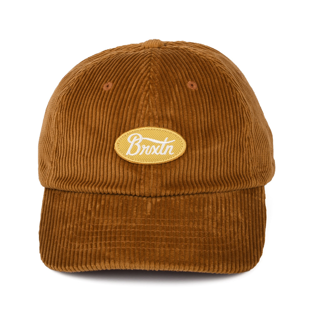 Casquette en Velours Côtelé Parsons LP toffee BRIXTON