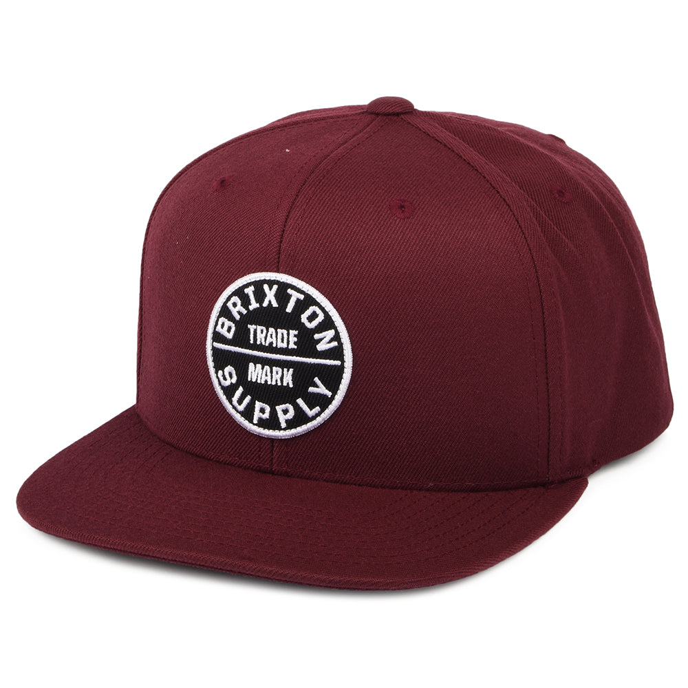 Casquette Snapback Oath III acajou BRIXTON