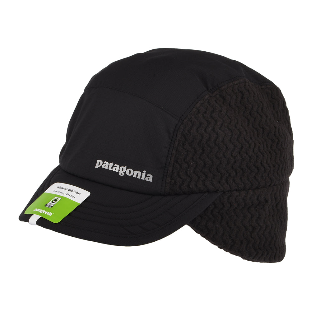 Casquette Hiver Bec-de-Canard Avec Protège-Oreilles noir PATAGONIA