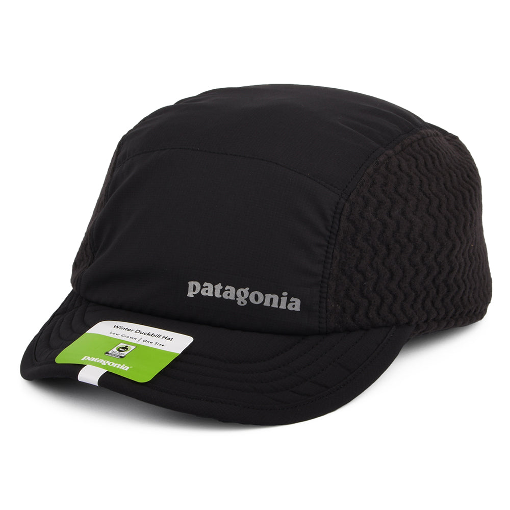 Casquette Hiver Bec-de-Canard Avec Protège-Oreilles noir PATAGONIA