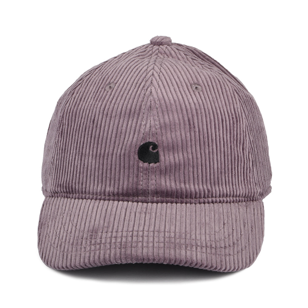 Casquette en Velours Côtelé Harlem violet clair CARHARTT WIP