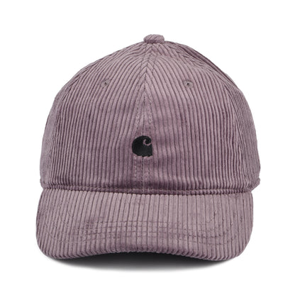 Casquette en Velours Côtelé Harlem violet clair CARHARTT WIP