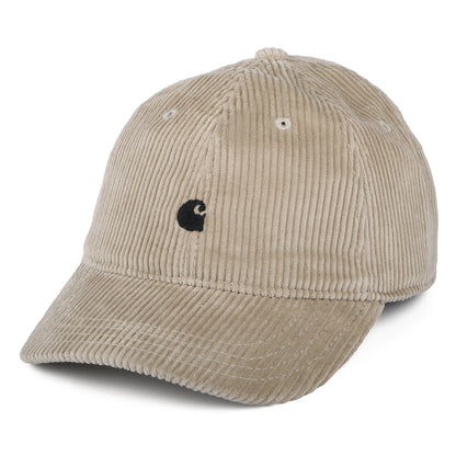Casquette en Velours Côtelé Harlem beige CARHARTT WIP