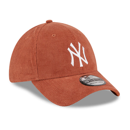Casquette 39THIRTY MLB Cord New York Yankees rouille-blanc NEW ERA