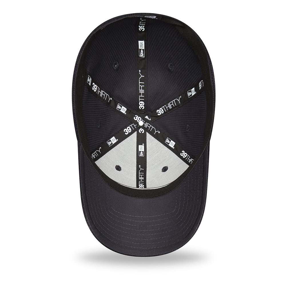 Casquette 39THIRTY MLB Cord New York Yankees bleu marine-blanc NEW ERA