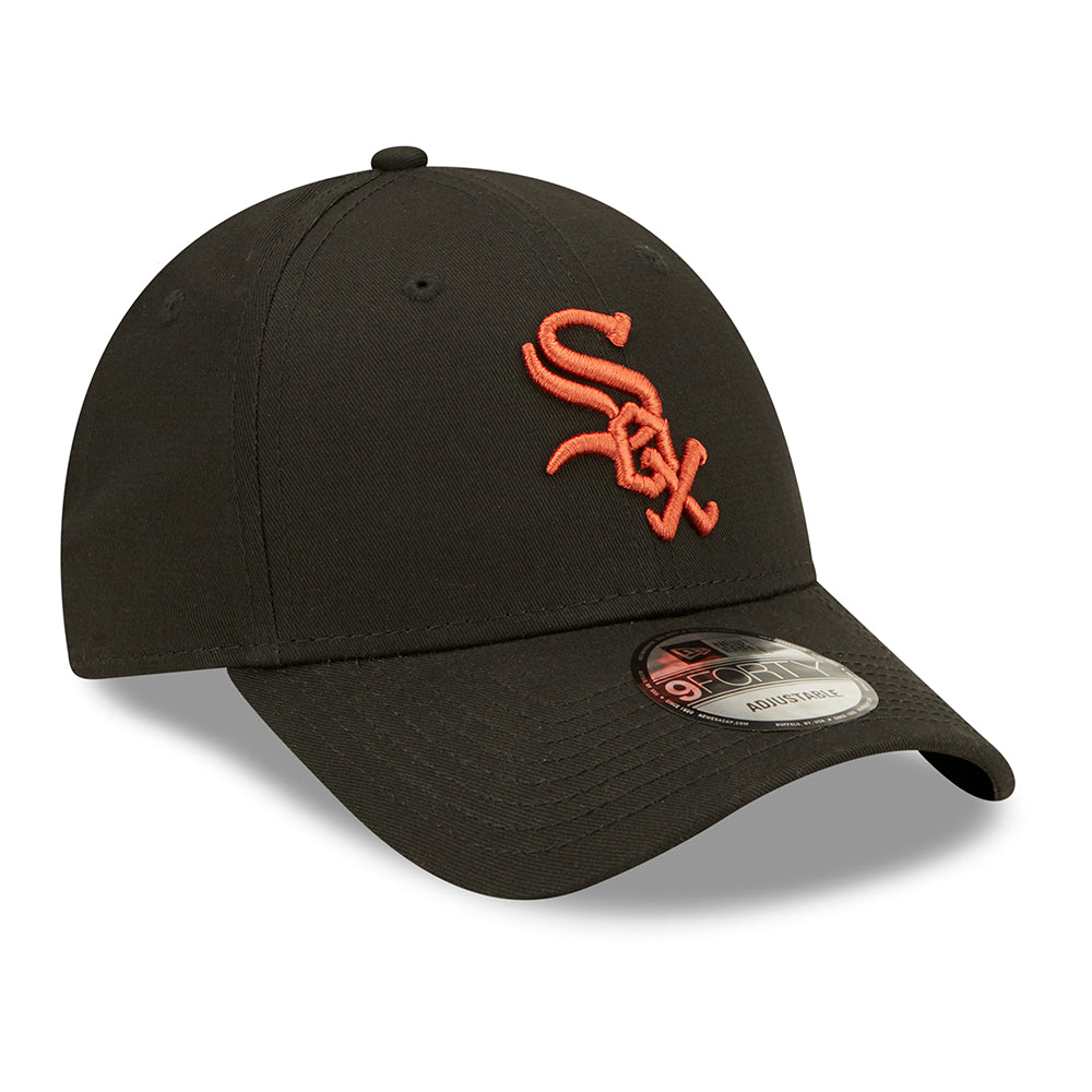 Casquette 9FORTY MLB League Essential Chicago White Sox noir-rouille NEW ERA