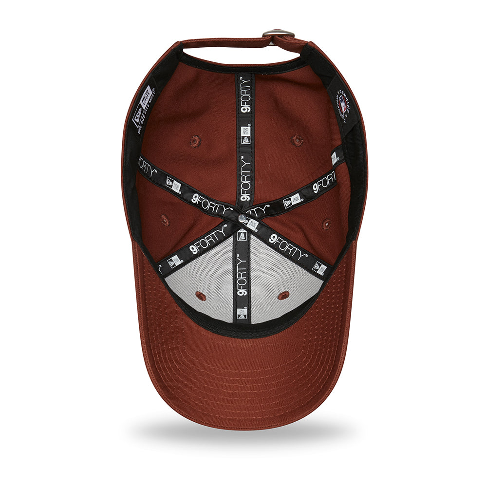 Casquette 9FORTY New York Yankees MLB League Essential marron-rouille NEW ERA