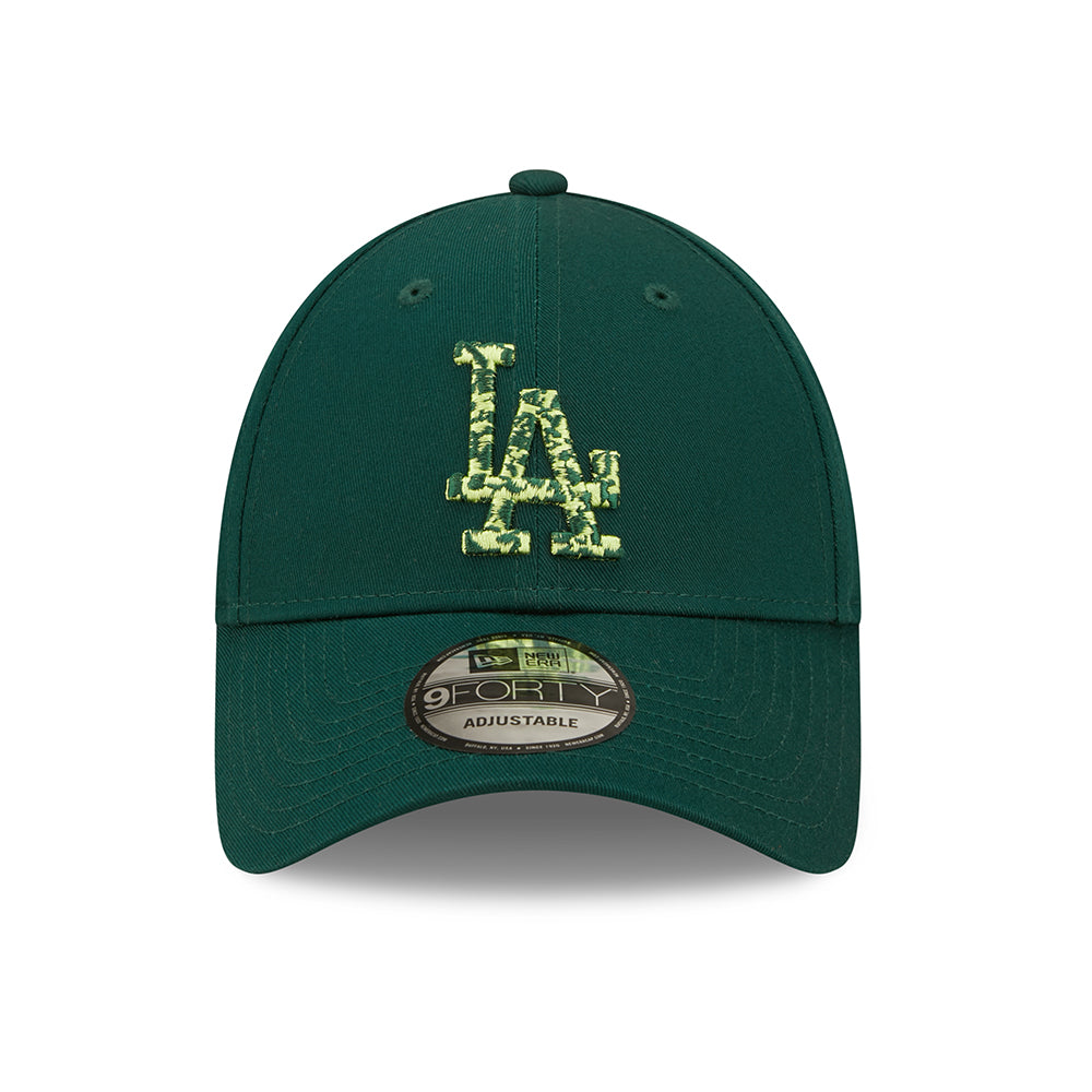 Casquette 9FORTY MLB Seasonal Infill L.A. Dodgers vert foncé NEW ERA