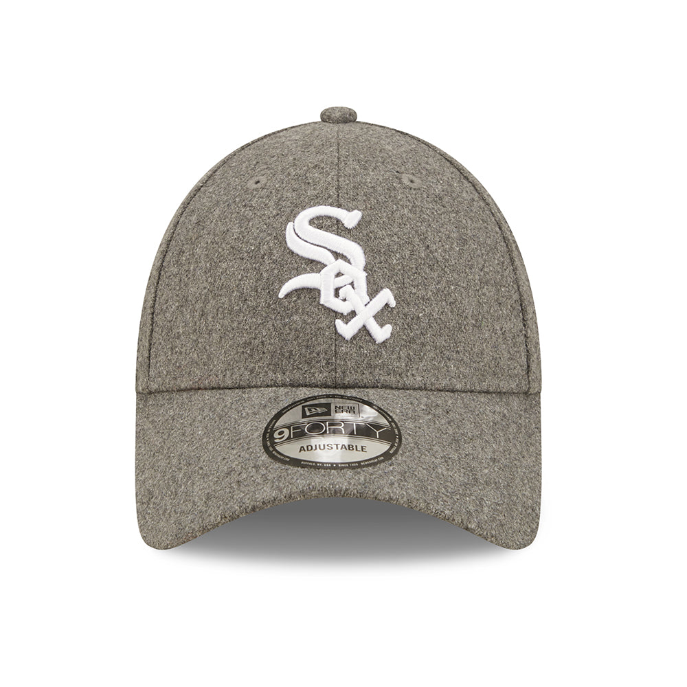 Casquette 9FORTY MLB Melton The League Chicago White Sox gris-blanc NEW ERA