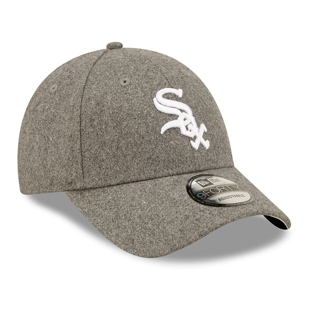 Casquette 9FORTY MLB Melton The League Chicago White Sox gris-blanc NEW ERA