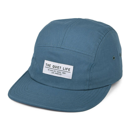Casquette 5 Panel Foundation bleu moyen THE QUIET LIFE
