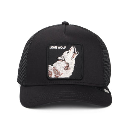Casquette Trucker Lone Wolf noir GOORIN