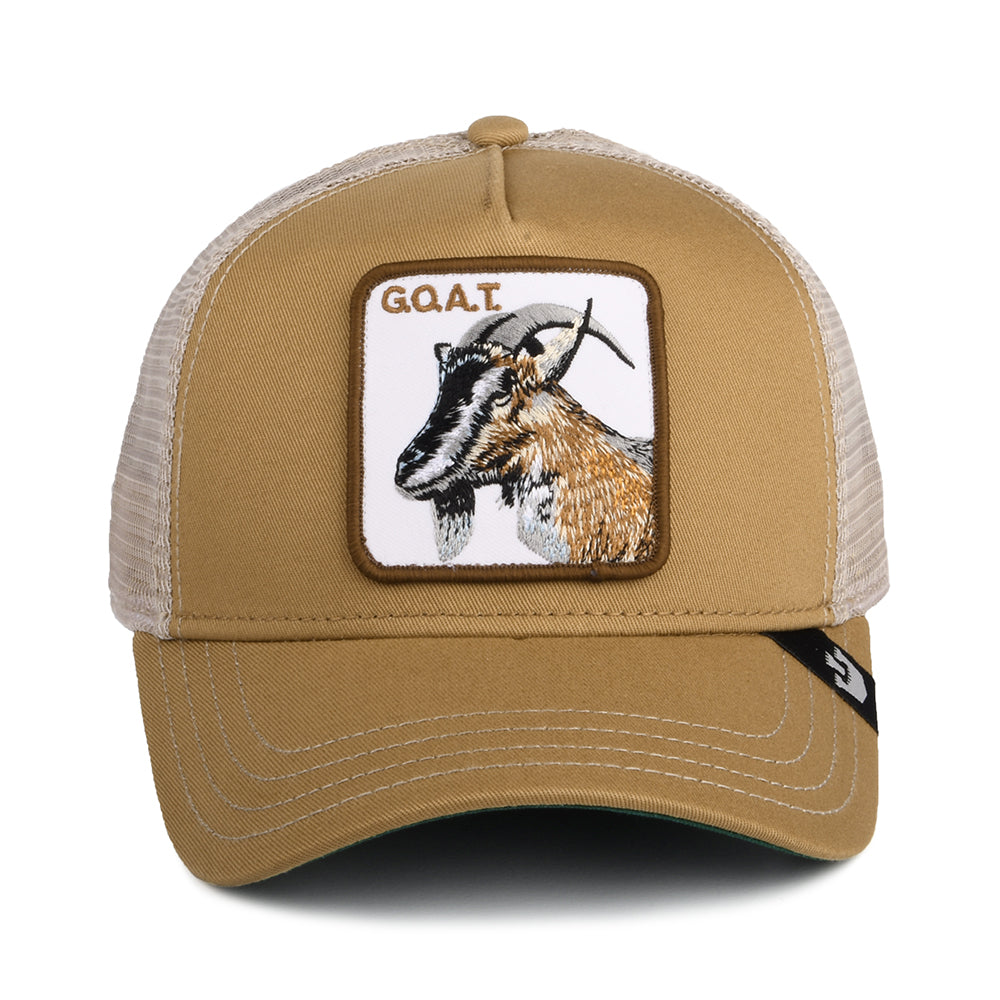 Casquette Trucker Goat khaki GOORIN