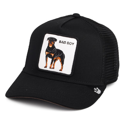 Casquette Trucker Baddest Boy noir GOORIN