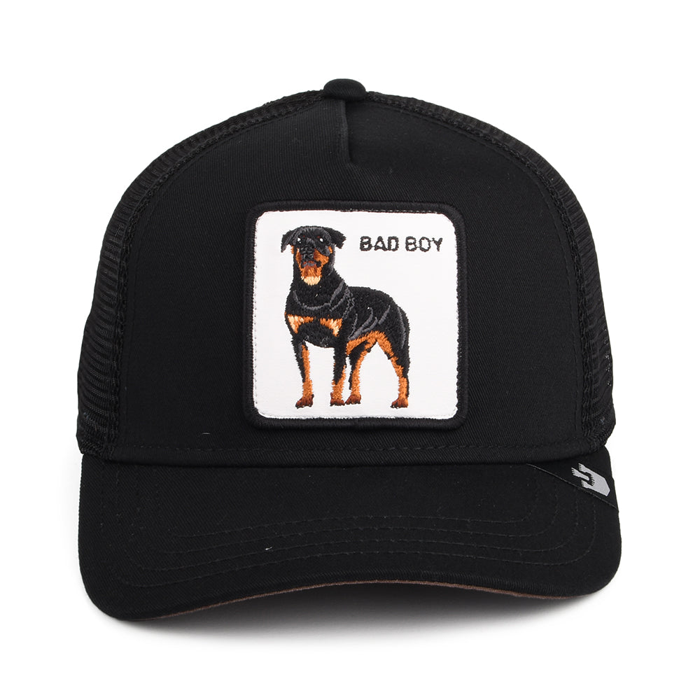 Casquette Trucker Baddest Boy noir GOORIN