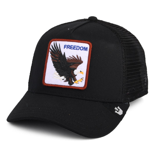 Casquette Trucker Freedom Eagle noir GOORIN
