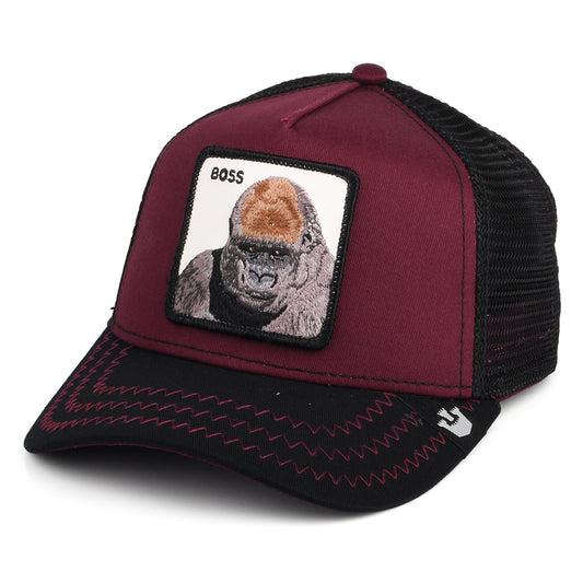 Casquette Trucker Boss vin GOORIN