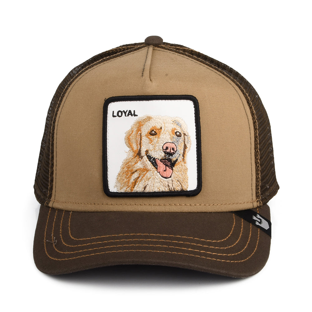 Casquette Trucker Loyal Dog marron GOORIN