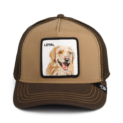 Casquette Trucker Loyal Dog marron GOORIN