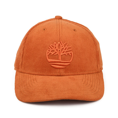 Casquette en Velours Côtelé Logo rouille TIMBERLAND