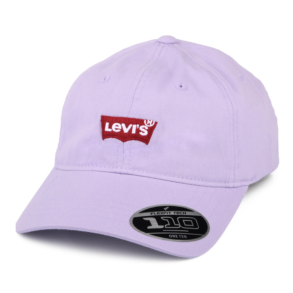 Casquette Femme Flexfit Mid Batwing violet clair LEVI'S