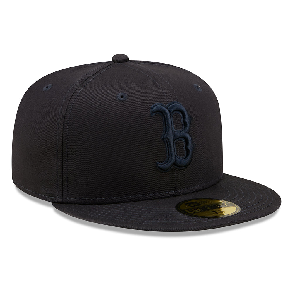 Casquette 59FIFTY MLB League Essential Boston Red Sox bleu marine NEW ERA