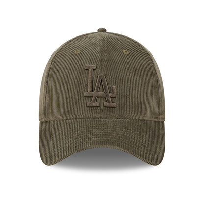 Casquette 39THIRTY MLB Corduroy L.A. Dodgers olive NEW ERA