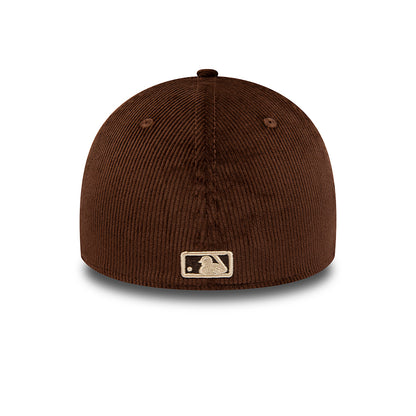 Casquette 39THIRTY MLB Corduroy New York Yankees marron NEW ERA