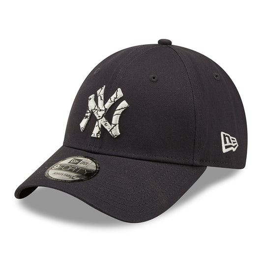 Casquette 9FORTY MLB Marble Infill New York Yankees bleu marine NEW ERA