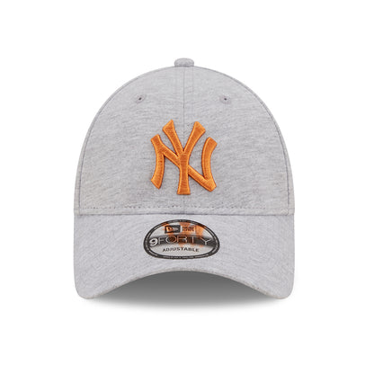 Casquette 9FORTY MLB Jersey Essential New York Yankees gris chiné-or NEW ERA