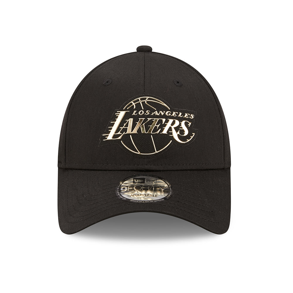 Casquette Snapback 9FORTY NBA Foil Logo L.A. Lakers noir NEW ERA