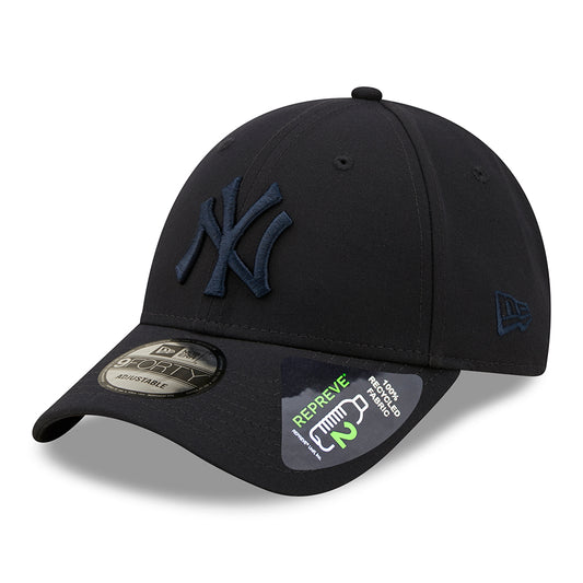 Casquette Snapback 9FORTY MLB Tonal Repreve New York Yankees bleu marine NEW ERA