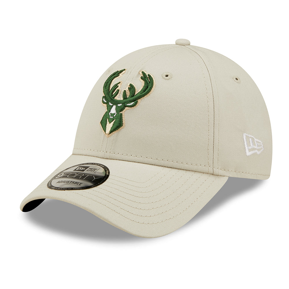 Casquette 9FORTY NBA Essential Milwaukee Bucks pierre NEW ERA