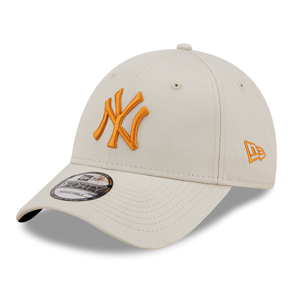 Casquette 9FORTY MLB League Essential New York Yankees pierre-orange NEW ERA