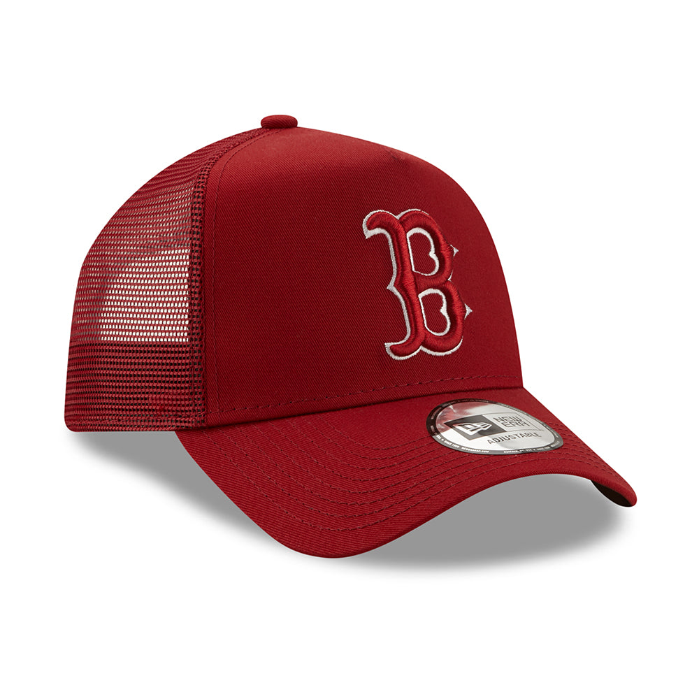 Casquette Trucker 9FORTY MLB League Essential Boston Red Sox vin NEW ERA